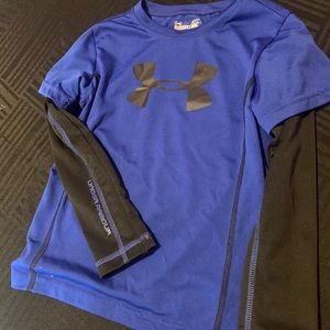 Boys Long Sleeve Under Armour Shirt